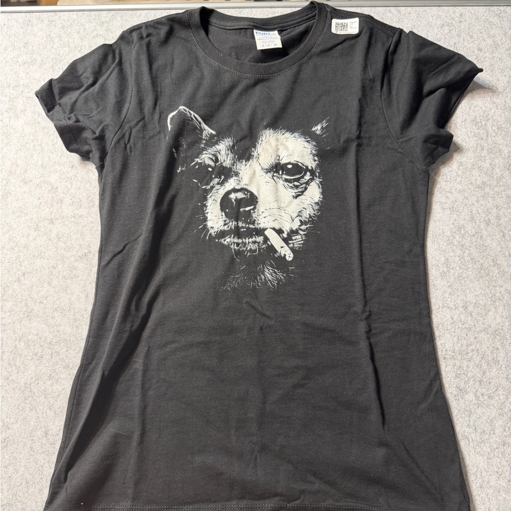 Black Dog Graphic T-Shirt